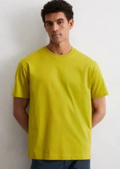 T-Shirt relaxed aus schwerem Bio-Baumwoll-Jersey