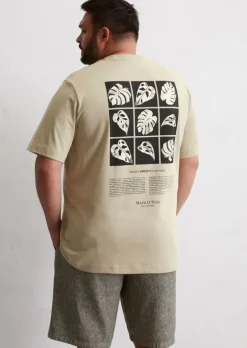 T-Shirt relaxed mit großem Rückenprint