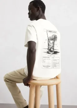 T-Shirt relaxed mit großem Rückenprint