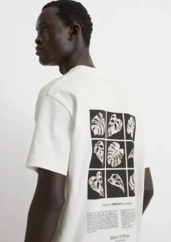 T-Shirt relaxed mit großem Rückenprint