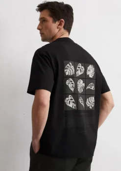 T-Shirt relaxed mit großem Rückenprint