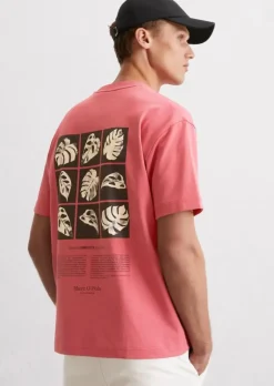 T-Shirt relaxed mit großem Rückenprint