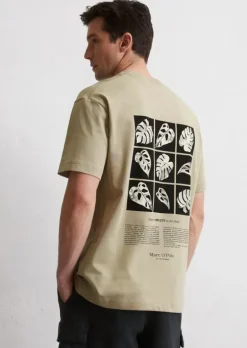 T-Shirt relaxed mit großem Rückenprint