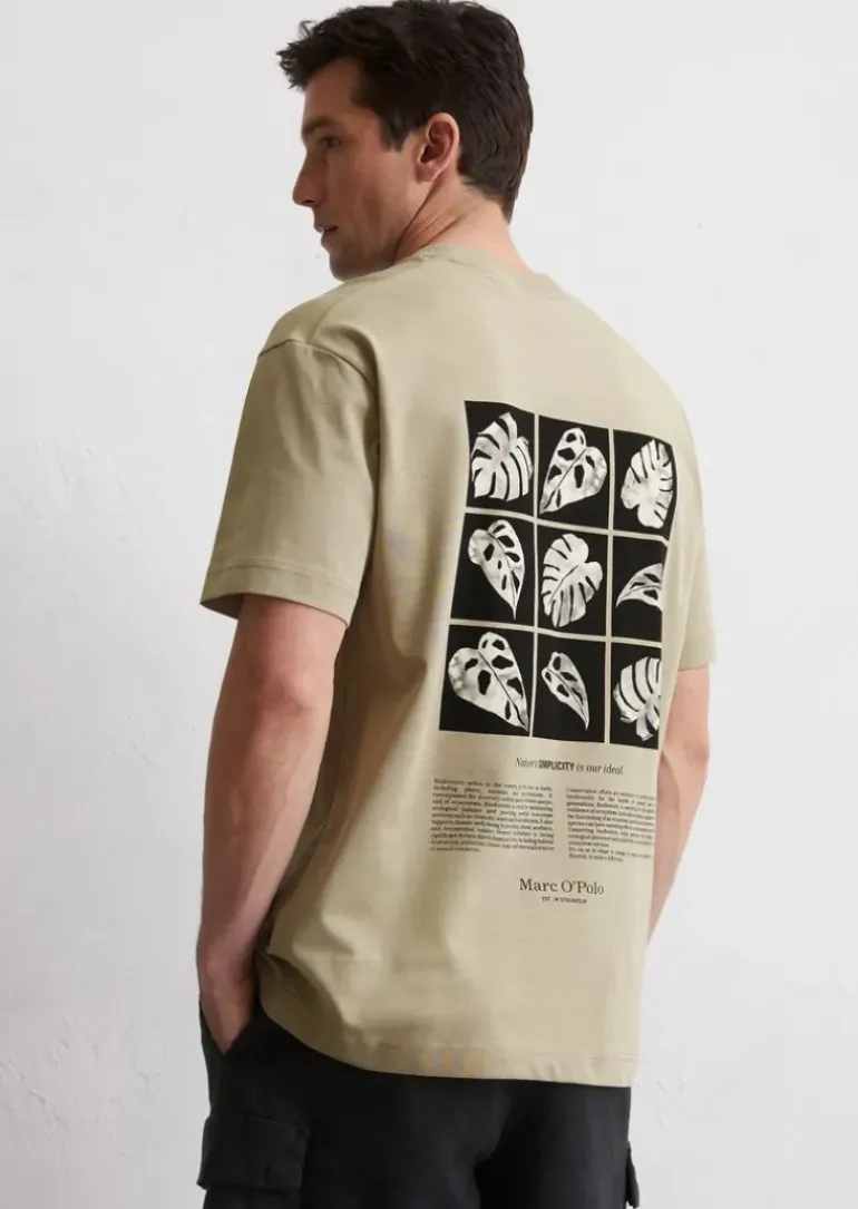 T-Shirt relaxed mit großem Rückenprint