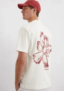 T-Shirt relaxed mit Rückenprint
