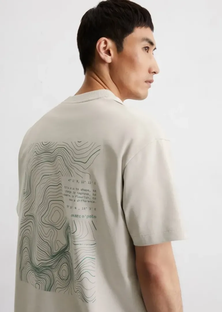 T-Shirt relaxed mit Rückenprint