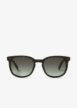 Unisex-Sonnenbrille im Panto-Stil
