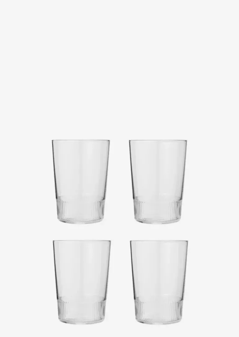 Wasserglas Model Moments im 4er-Set